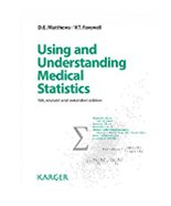 Image of the book cover for 'Using and Understanding Medical Statistics'