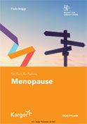 Image of the book cover for 'Fast Facts for Patients: Menopause'