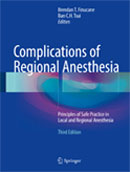Image of the book cover for 'Complications of Regional Anesthesia'