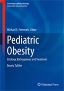 Image of the book cover for 'Pediatric Obesity'