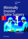 Image of the book cover for 'Minimally Invasive Spine Surgery'