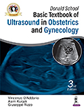 Image of the book cover for 'Donald School Basic Textbook of Ultrasound in Obstetrics and Gynecology'