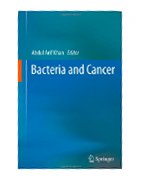 Image of the book cover for 'Bacteria and Cancer'