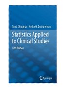Image of the book cover for 'Statistics Applied to Clinical Studies'
