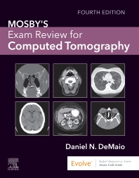 Image of the book cover for 'Mosby's Exam Review for Computed Tomography'