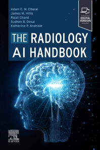 Image of the book cover for 'The Radiology AI Handbook'