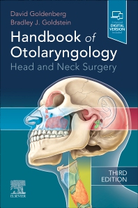 Image of the book cover for 'Handbook of Otolaryngology'