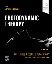 Image of the book cover for 'Procedures in Cosmetic Dermatology Series: Photodynamic Therapy'