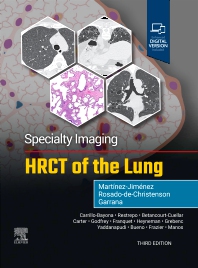 Image of the book cover for 'Specialty Imaging: HRCT of the Lung'