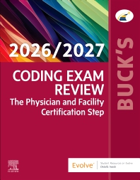 Image of the book cover for 'Buck's Coding Exam Review 2026/2027'