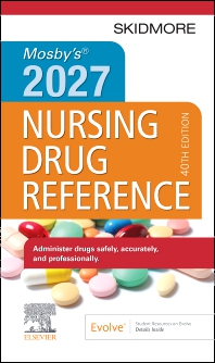 Image of the book cover for 'Mosby's 2027 Nursing Drug Reference'