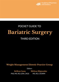 Image of the book cover for 'Pocket Guide to Bariatric Surgery'