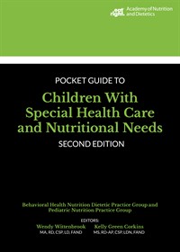 Image of the book cover for 'Pocket Guide to Children With Special Health Care and Nutritional Needs, Second Edition'