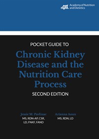 Image of the book cover for 'Pocket Guide to Chronic Kidney Disease and the Nutrition Care Process'