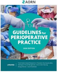 Image of the book cover for 'Guidelines for Perioperative Practice 2026'