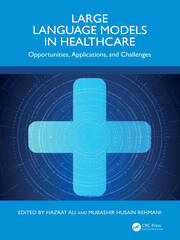 Image of the book cover for 'Large Language Models in Healthcare'