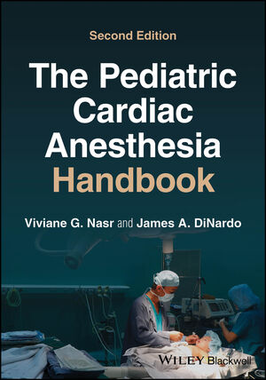 Image of the book cover for 'The Pediatric Cardiac Anesthesia Handbook'