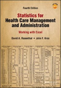 Image of the book cover for 'Statistics for Health Care Management and Administration'