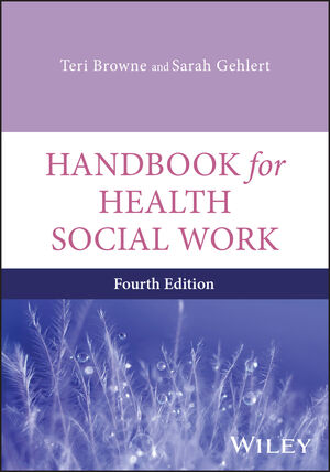 Image of the book cover for 'Handbook of Health Social Work'