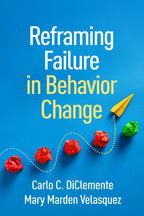 Image of the book cover for 'Reframing Failure in Behavior Change'