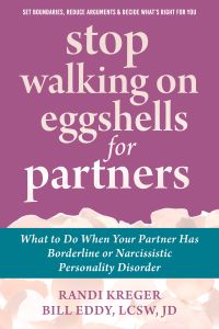 Image of the book cover for 'Stop Walking on Eggshells for Partners'