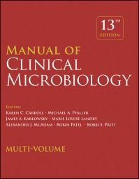 Image of the book cover for 'Manual of Clinical Microbiology'