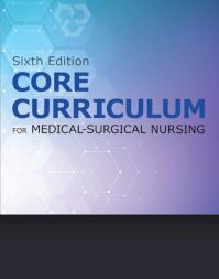 Image of the book cover for 'Core Curriculum For Medical-Surgical Nursing'