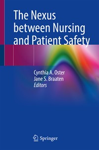 Image of the book cover for 'The Nexus between Nursing and Patient Safety'