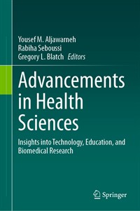 Image of the book cover for 'Advancements in Health Sciences'