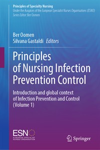 Image of the book cover for 'Principles of Nursing Infection Prevention Control'