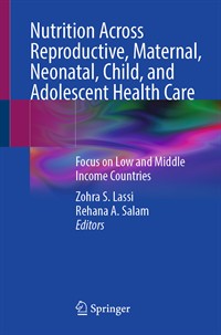 Image of the book cover for 'Nutrition Across Reproductive, Maternal, Neonatal, Child, and Adolescent Health Care'