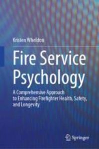 Image of the book cover for 'Fire Service Psychology'
