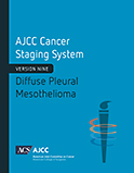 Image of the book cover for 'AJCC Cancer Staging System: Diffuse Pleural Mesothelioma – Version 9'