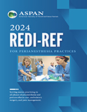 Image of the book cover for '2024 Redi-Ref for Perianesthesia Practices'