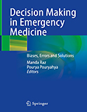 Image of the book cover for 'Decision Making in Emergency Medicine'